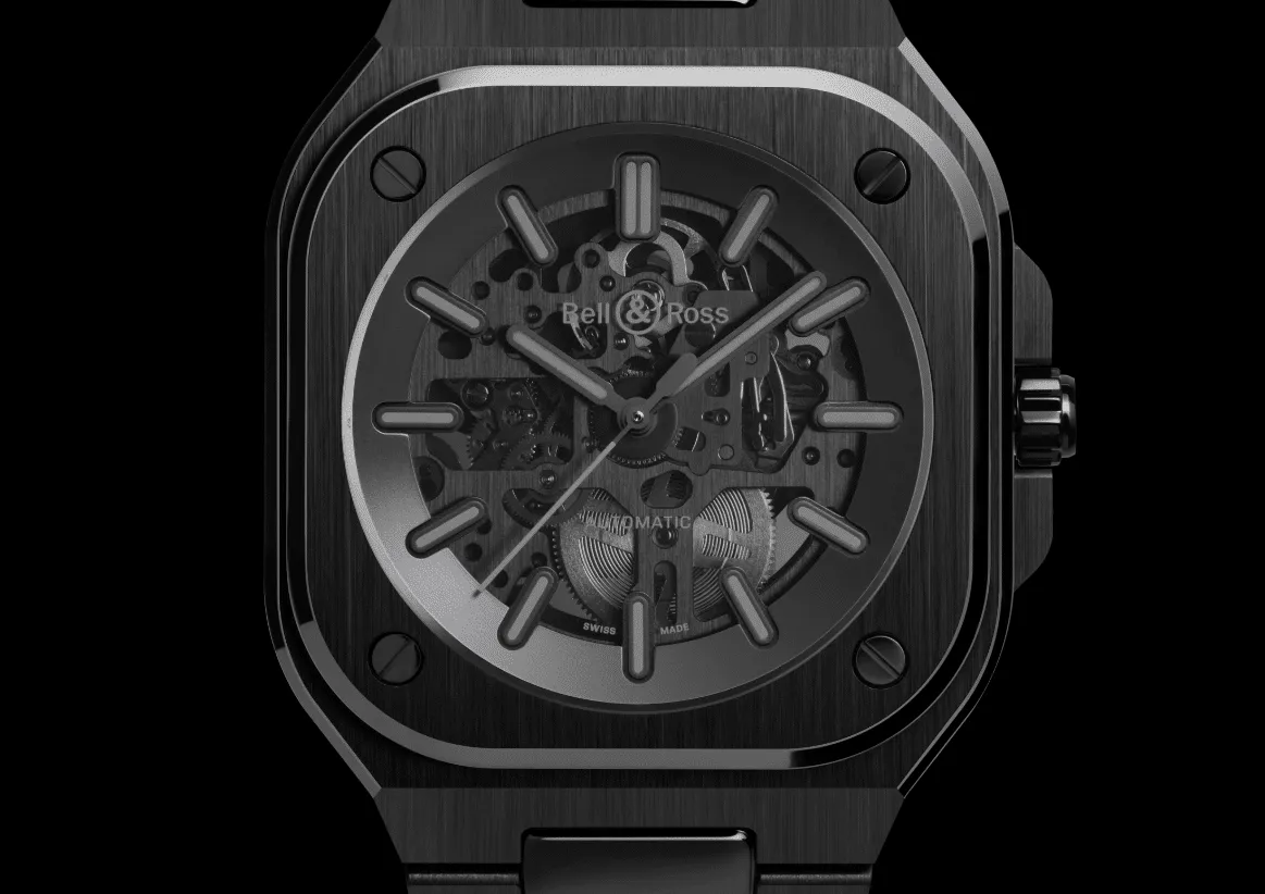 Bell & Ross BR-05 Skeleton Phantom Ceramic: elegancia sin condiciones