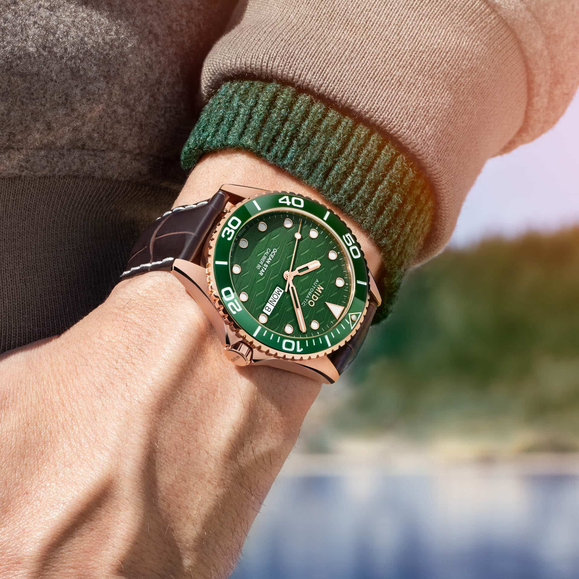 Mido Ocean Star 200C: elegancia deportiva inspirada en la naturaleza