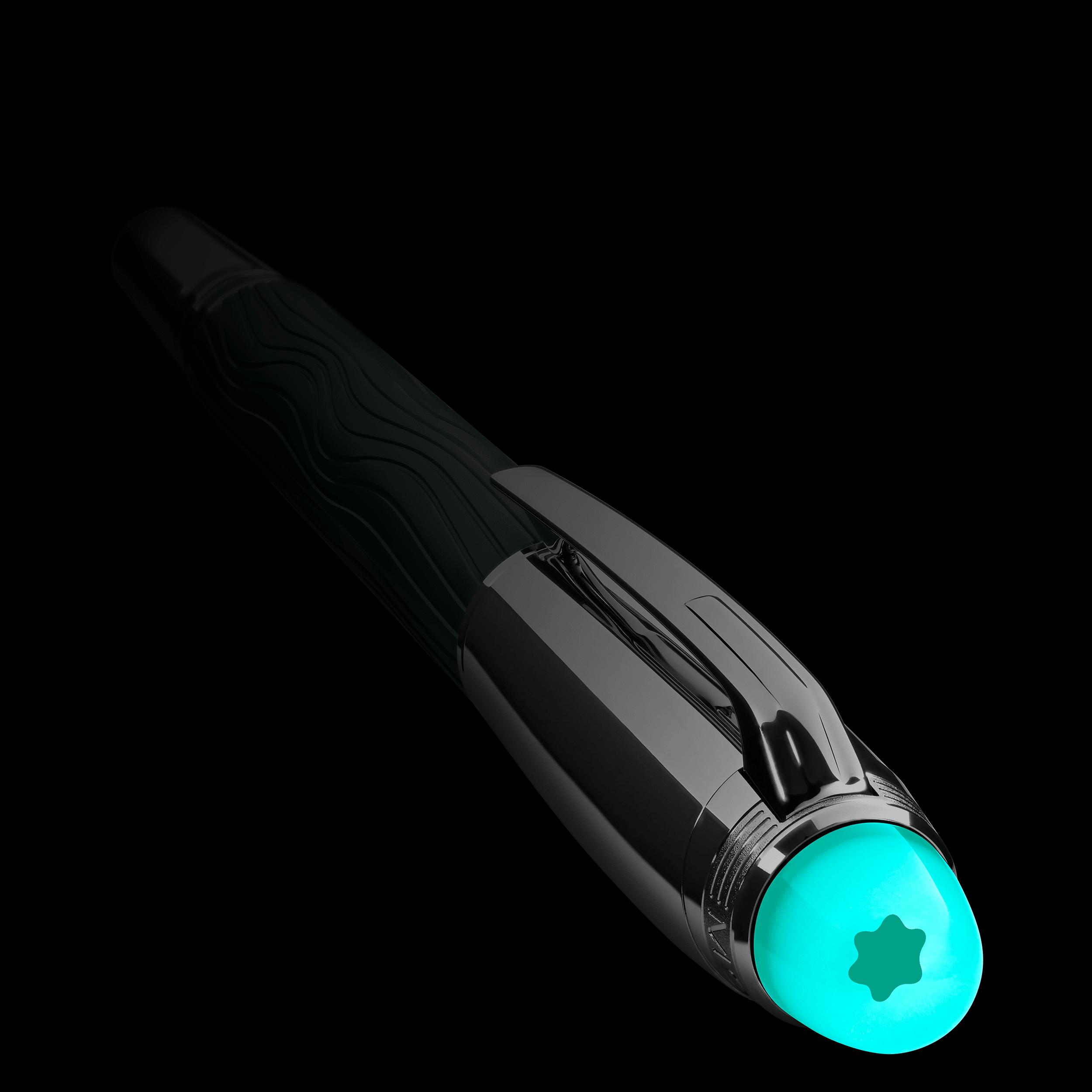 Montblanc StarWalker PolarGreen Doué cúpula pluma fuente
