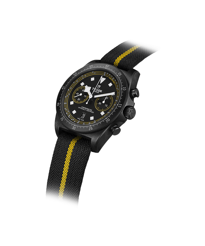 Tudor Pelagos FXD Chrono “Yellow”: cronógrafo preciso sobre ruedas