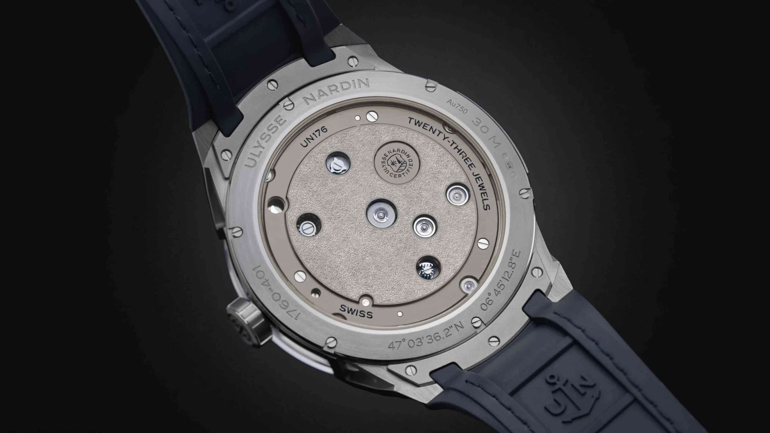 Ulysse Nardin BLAST [FREE WHEEL MAILLECHORT] back